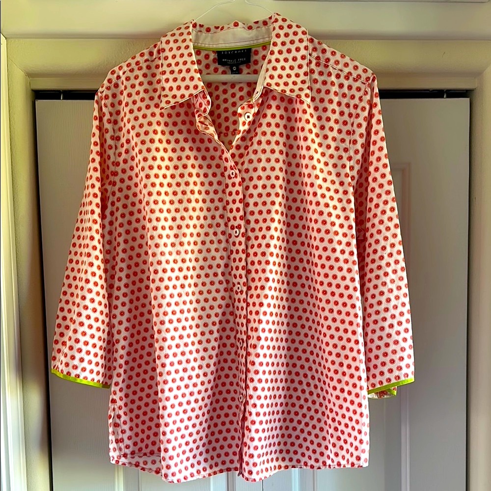 Foxcroft Dot Blouse